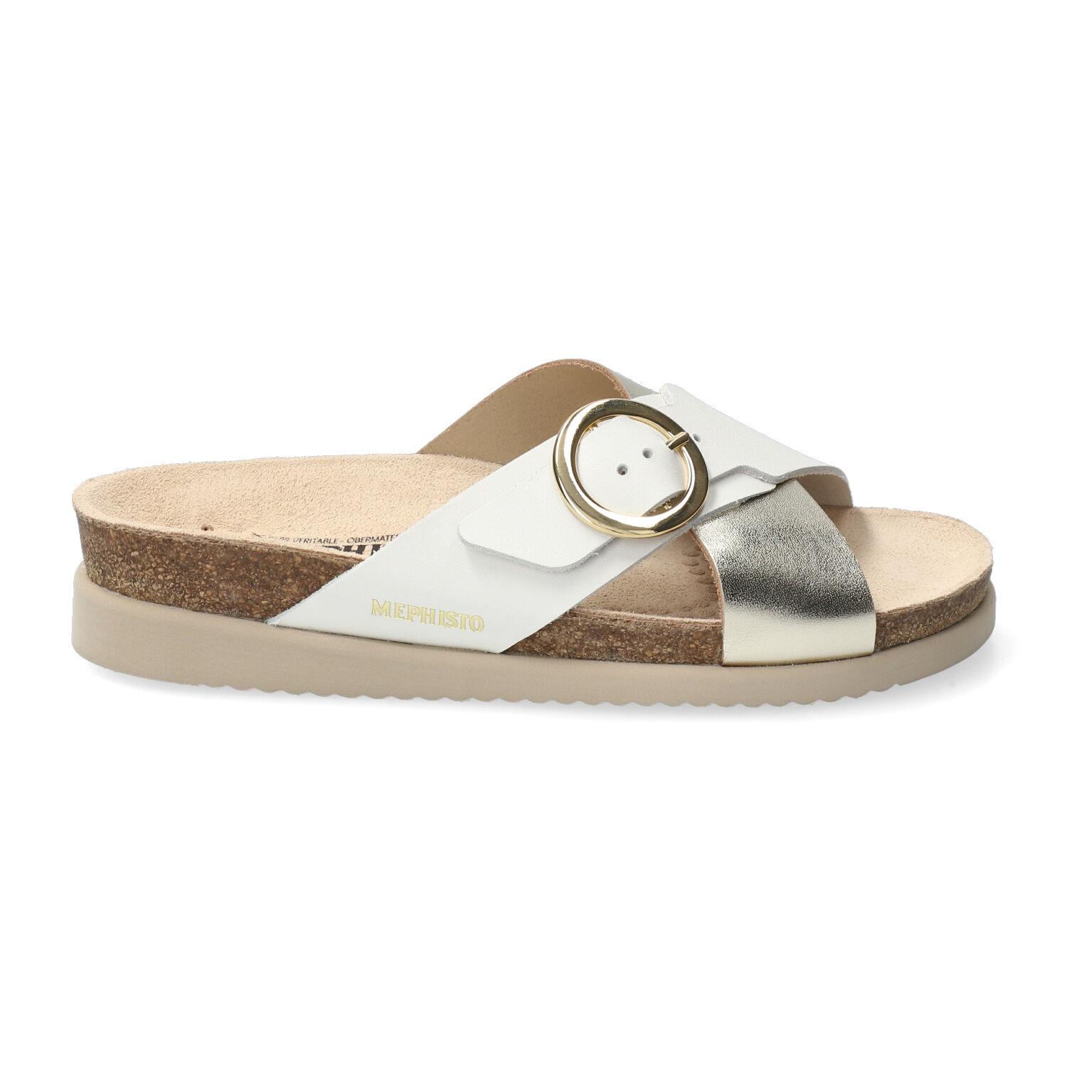 mules femme modèle Hirina Or - Mephisto